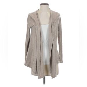 Tahari cardigan Women's Tan Open Front Sweater